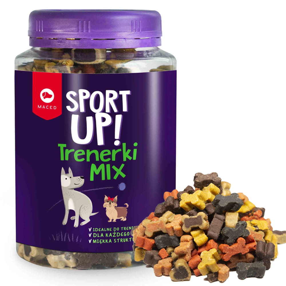 Przysmak kostki mix dla psa Maced 300g treserki